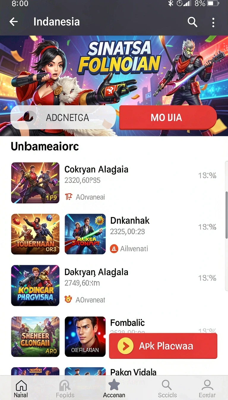 atom138 Aplikasi Game Online Indonesia Terbaru screenshot 1